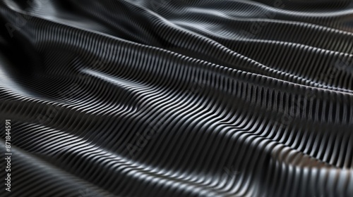 Wallpaper Mural delicate line pattern on fabric creating subtle texture Torontodigital.ca