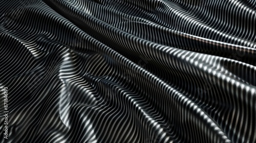 Wallpaper Mural sophisticated fabric design with an abstract line motif Torontodigital.ca