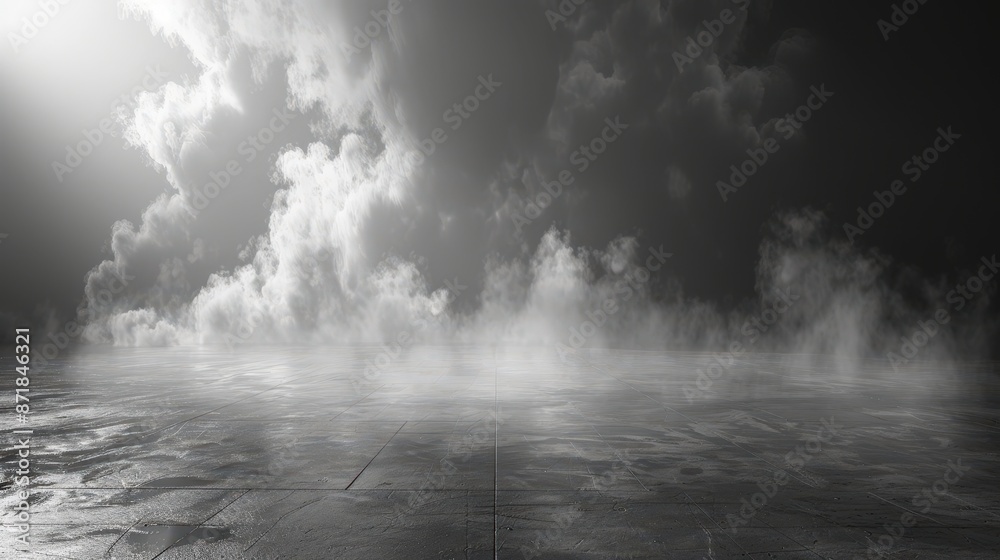 A striking image of a cloudy sky casting reflections on a wet, reflective surface, creating a dramatic and moody atmosphere. A striking image of a cloudy sky casting reflections on a wet, reflective surface, creating a dramatic and moody atmosphere.