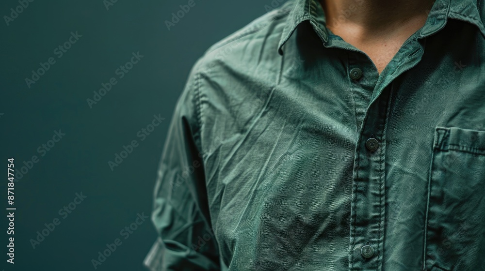 Shirt in green
