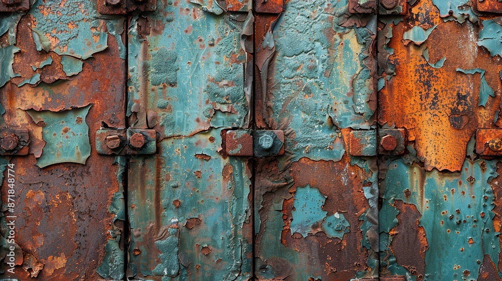Grungy rusty metal surface, evoking a sense of decay and industrial nostalgia. , Minimalism, Grungy rusty metal surface, evoking a sense of decay and industrial nostalgia. , Minimalism,