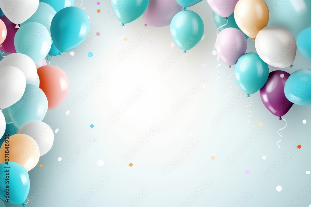 Colorful Balloons Festive Celebration Colorful Balloons Festive Celebration