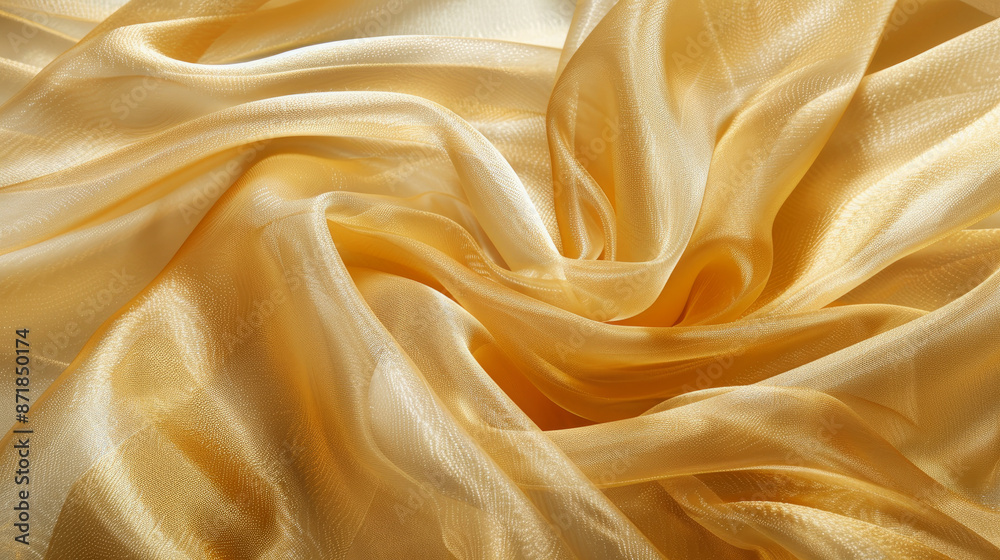 Golden, flowing fabric adds elegance to your design. Great for weddings, Christmas, and more. Golden, flowing fabric adds elegance to your design. Great for weddings, Christmas, and more.