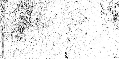 Wallpaper Mural Grunge vector texture overlay illustration over any design to create grungy vintage effect and depth. Distressed black and white grunge seamless texture. Overlay scratched design background. Torontodigital.ca