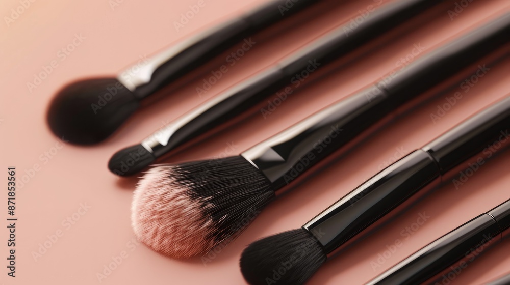 Makeup brush sets for various eyeshadow looks Makeup brush sets for various eyeshadow looks