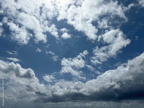 Dramatic sky clouds amazing cloudscape 