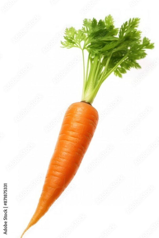 Fresh Carrot with Green Tops Fresh Carrot with Green Tops