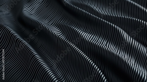 Wallpaper Mural fabric showcasing a stylish and modern line motif Torontodigital.ca