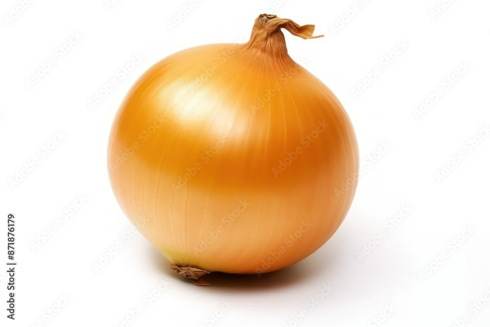 Fresh Whole Onion Isolated on White Fresh Whole Onion Isolated on White