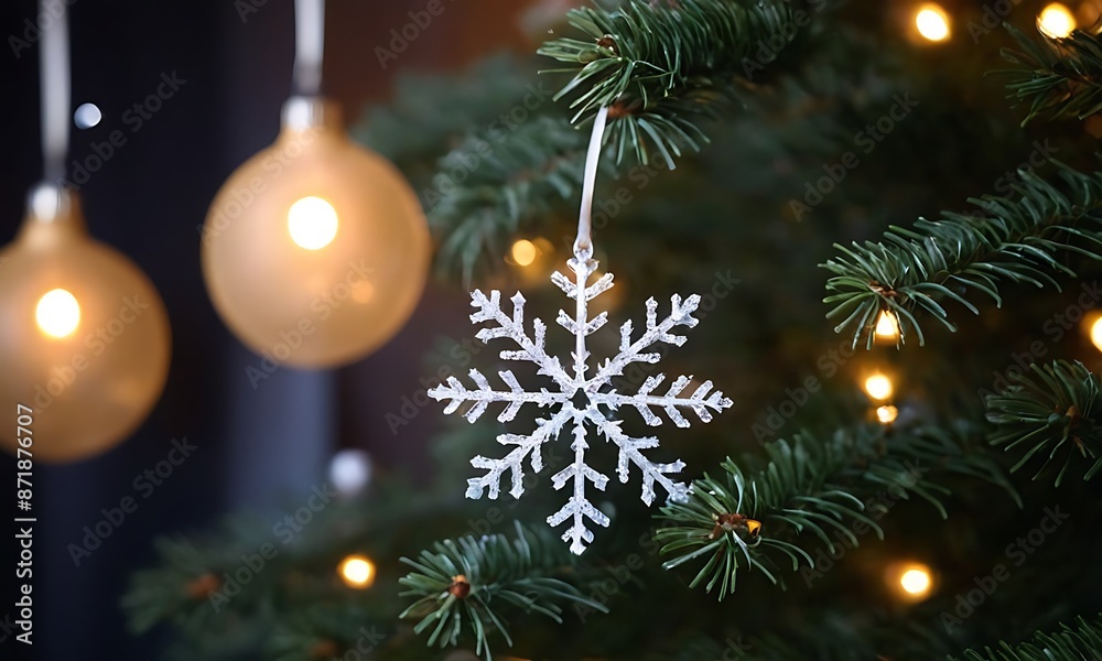 christmas tree and lights
