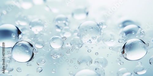 Wallpaper Mural Water Droplets Abstract Torontodigital.ca