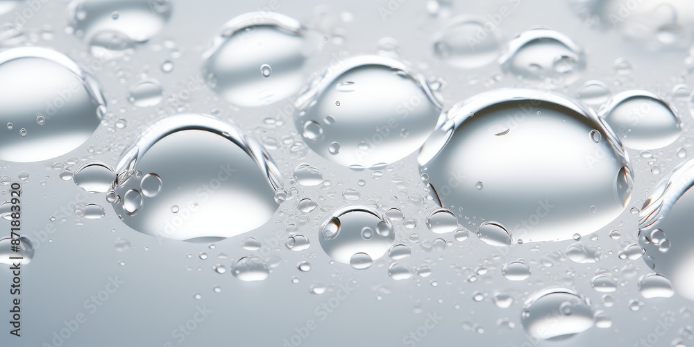 Closeup of Water Droplets Closeup of Water Droplets