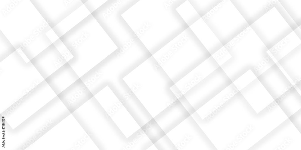 Abstract white background design with layers of textured white transparent material in triangle and squares shapes. White color technology concept geometric line vector white light grey background. Abstract white background design with layers of textured white transparent material in triangle and squares shapes. White color technology concept geometric line vector white light grey background.