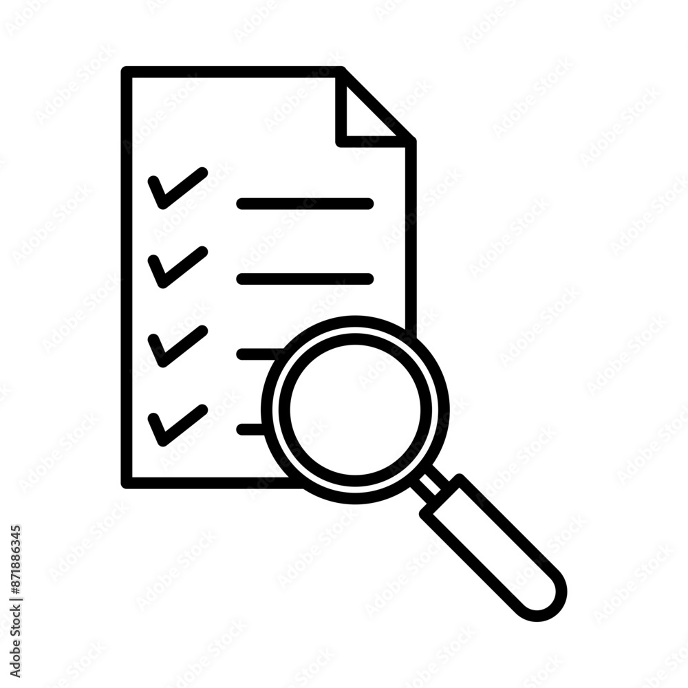 assessment linear logo mark in black and white assessment linear logo mark in black and white