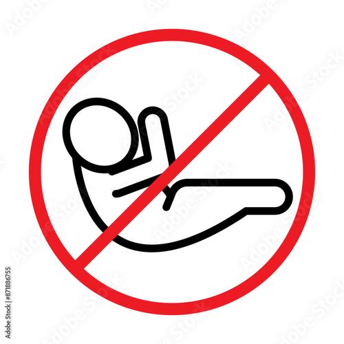 Embryo Child linear logo mark in black and white