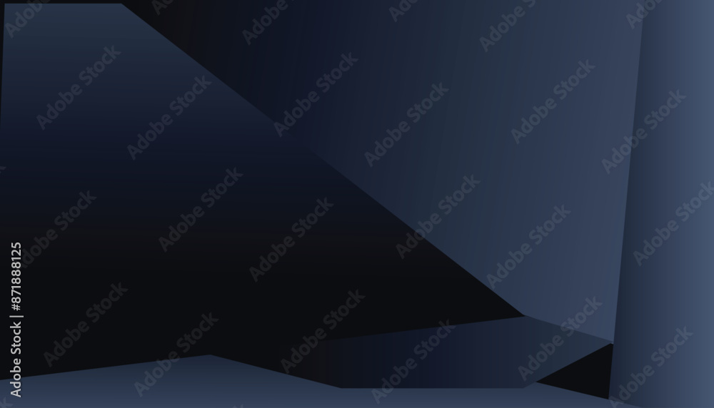 Premium blue abstract background concept with luxury geometric dark shapes. Exclusive cool art wallpaper design Premium blue abstract background concept with luxury geometric dark shapes. Exclusive cool art wallpaper design