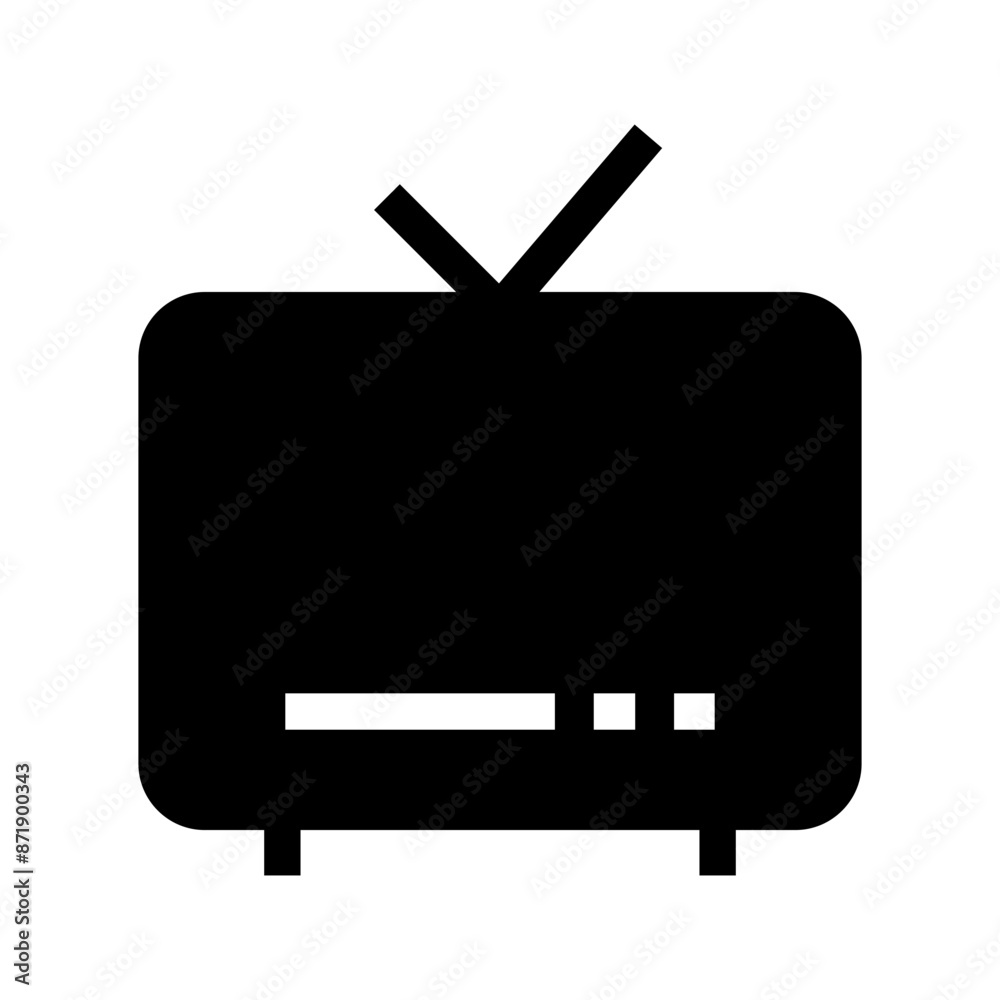 Television Icon Vector Symbol Design Illustration Television Icon Vector Symbol Design Illustration