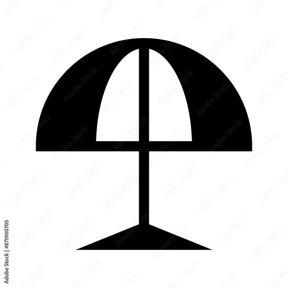 Umbrella Icon Vector Symbol Design Illustration Umbrella Icon Vector Symbol Design Illustration