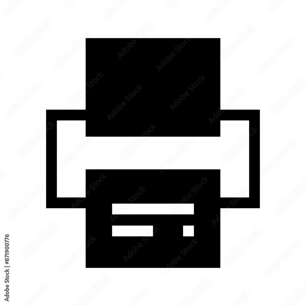 Print Icon Vector Symbol Design Illustration Print Icon Vector Symbol Design Illustration