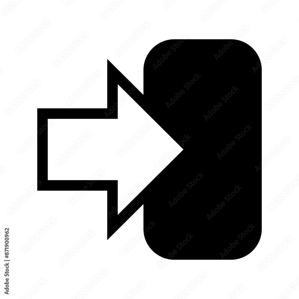 Log In Icon Vector Symbol Design Illustration Log In Icon Vector Symbol Design Illustration
