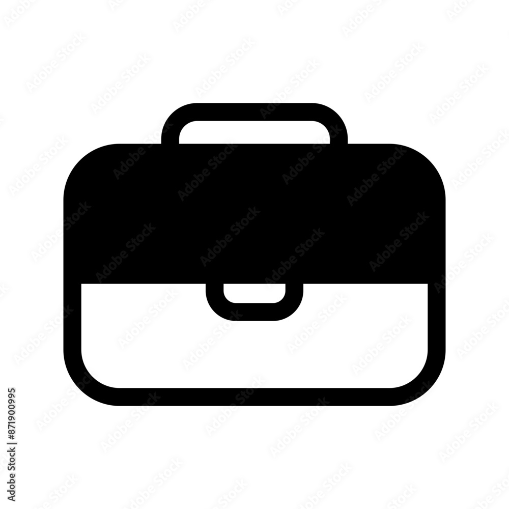 Suitcase Icon Vector Symbol Design Illustration Suitcase Icon Vector Symbol Design Illustration