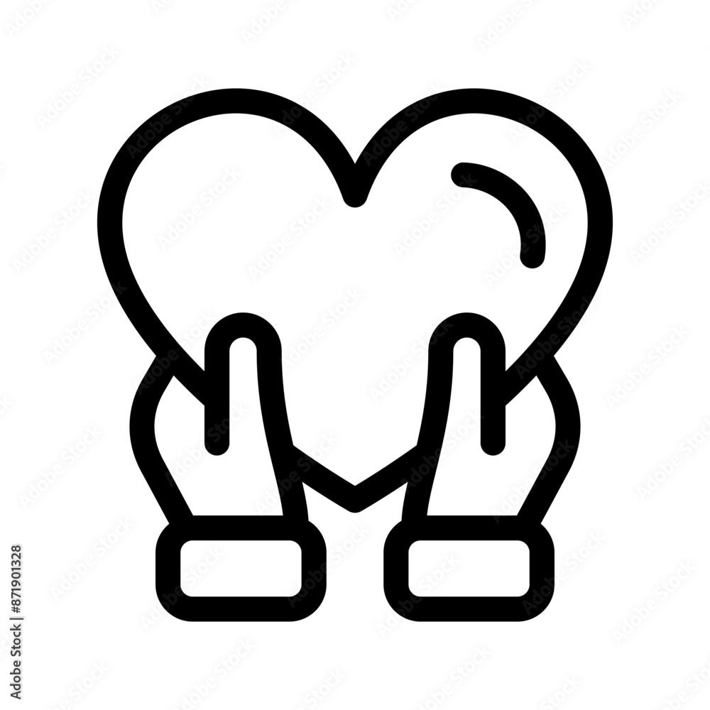 Heart Icon Vector Symbol Design Illustration Heart Icon Vector Symbol Design Illustration