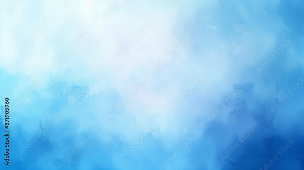 Obraz premium 青のグラデーションの背景