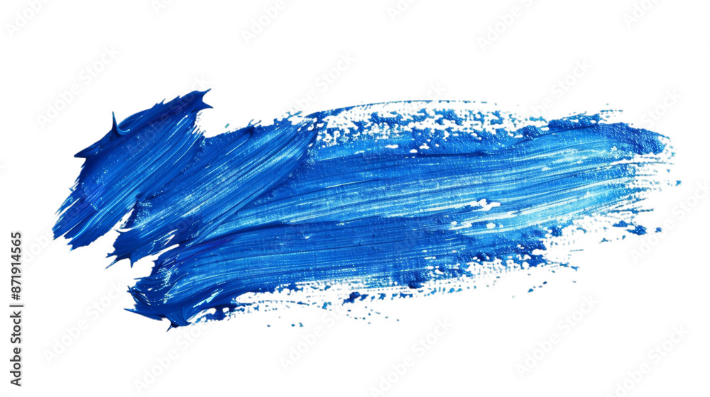 Blue Brush Strokes with Texture Blue Brush Strokes with Texture