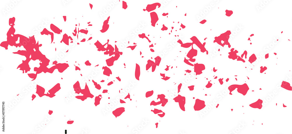 red paper collection splash vector red paper collection splash vector