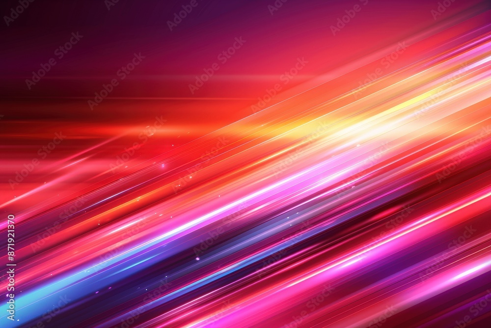 Vibrant Abstract Background with Blurred Colorful Lights and Grainy Texture Vibrant Abstract Background with Blurred Colorful Lights and Grainy Texture