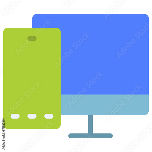 devices flat icon