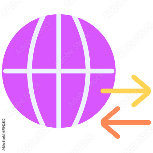 language flat icon