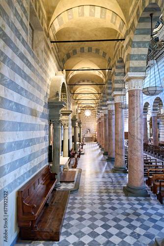 Volterra Tuscany Italy. The Cathedral (Duomo di Volterra)