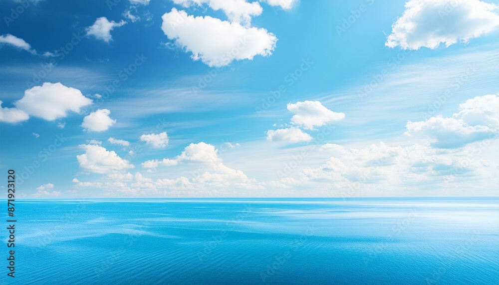 blue sky and sea blue sky and sea