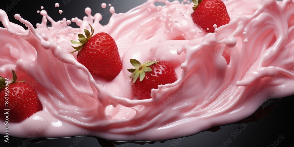Strawberry Splash: A vibrant and refreshing burst of flavor Strawberry Splash: A vibrant and refreshing burst of flavor