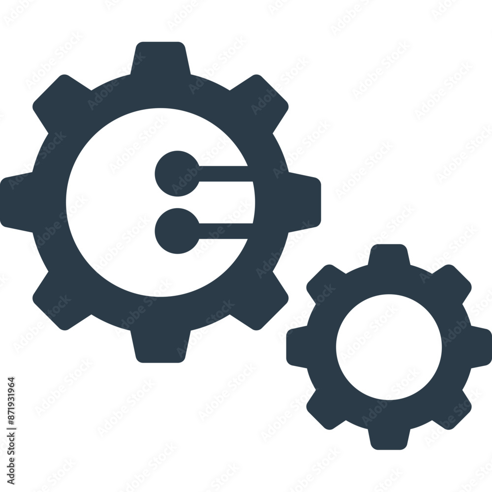 Obraz premium Gear Icon