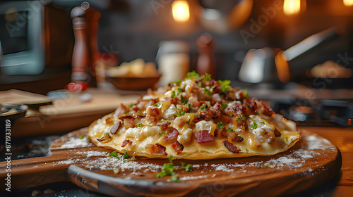 Wallpaper Mural cake with chocolate and nuts. Generative AI Torontodigital.ca