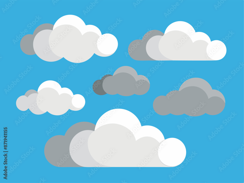 The sky is filled with a variety of cloud types during the daytime The sky is filled with a variety of cloud types during the daytime