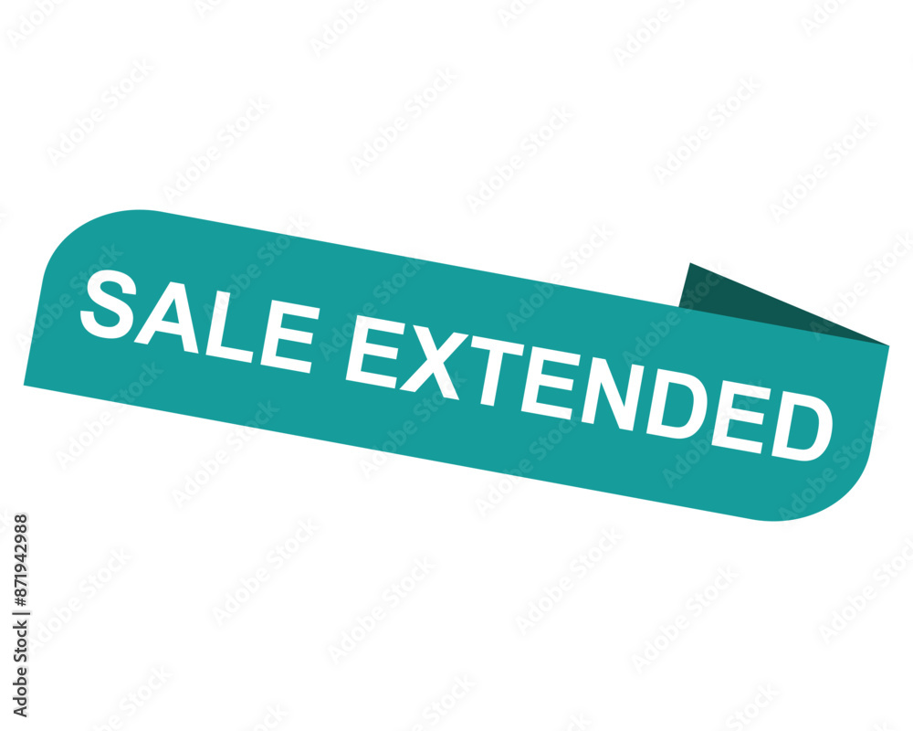 sale extended button on white background. sale extended button sign sale extended button on white background. sale extended button sign
