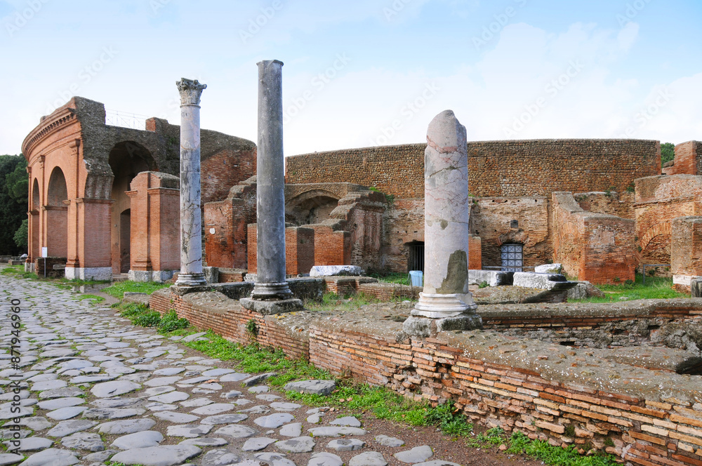 Fototapeta premium Ostia antica - Ancient Ostia