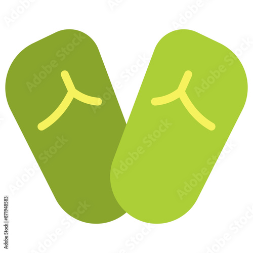 sandal flat icon