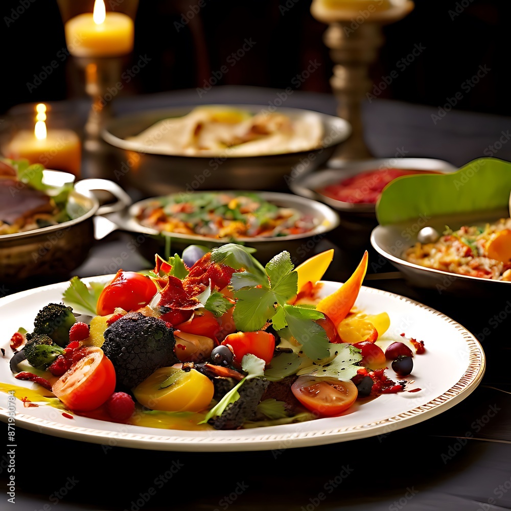 salad with tuna and vegetables salad with tuna and vegetables