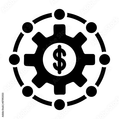 Networking Glyph Icon