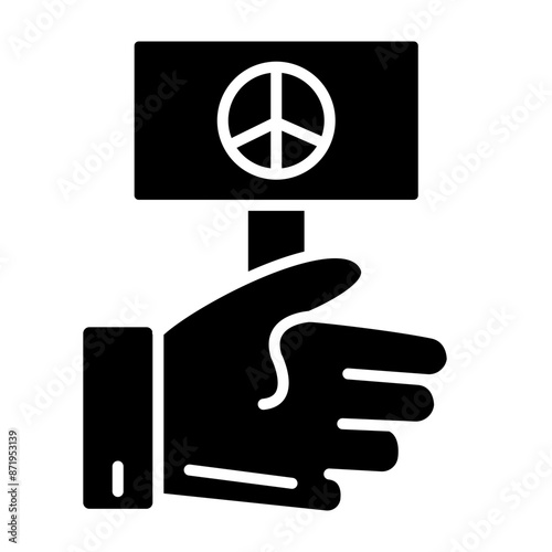 Freedom Glyph Icon