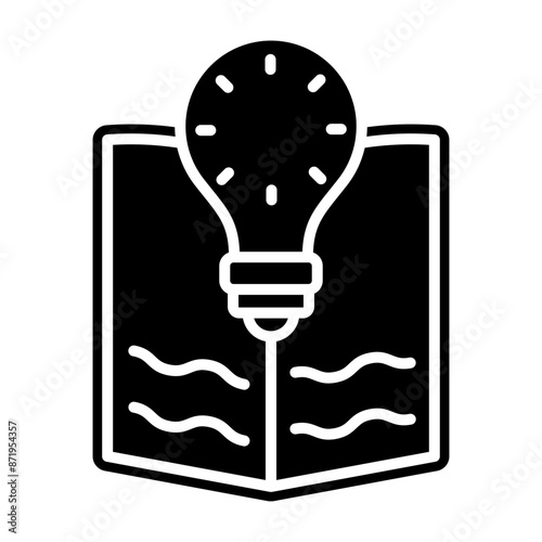 Inspiration Glyph Icon
