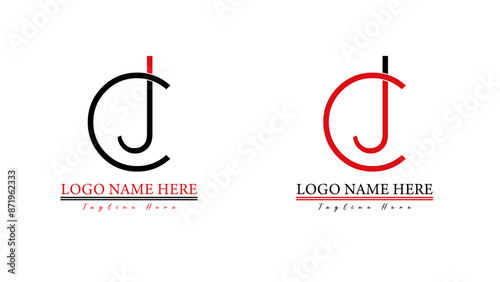 C J logo for brand.