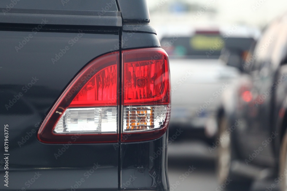 Pickup truck tail lamp .