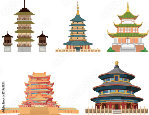 Simplified Illustration of Chinese Architecture