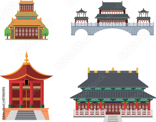 Simplified Illustration of Chinese Architecture