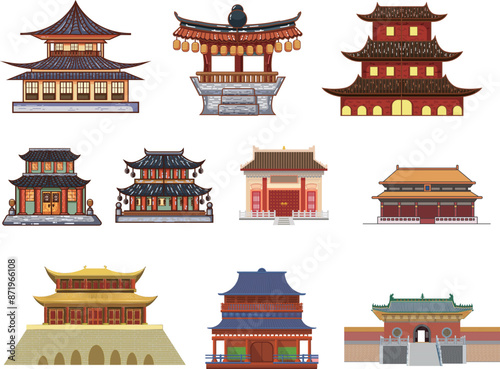 Simplified Illustration of Chinese Architecture